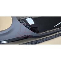 SQ7 Look Diffuser + Exhaust tail pipes for Audi Q7 4M Facelift SUV S line / SQ7 - (B-WARE)