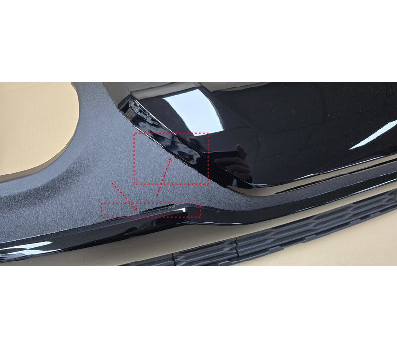 SQ7 Look Diffuser + Exhaust tail pipes for Audi Q7 4M Facelift SUV S line / SQ7 - (B-WARE)