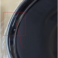 SQ7 Look Diffuser + Uitlaat tips voor Audi Q7 SUV S line SQ7 - (B-WARE)