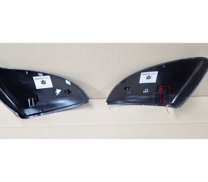 R / GTI TCR Look Carbon spiegelkappen voor Volkswagen Golf 7 - (B-WARE)