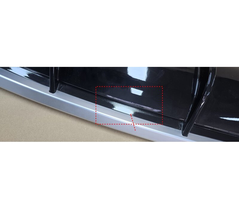 RS6 Look Diffusor für Audi A6 C7.5 Facelift -  (B-WARE)