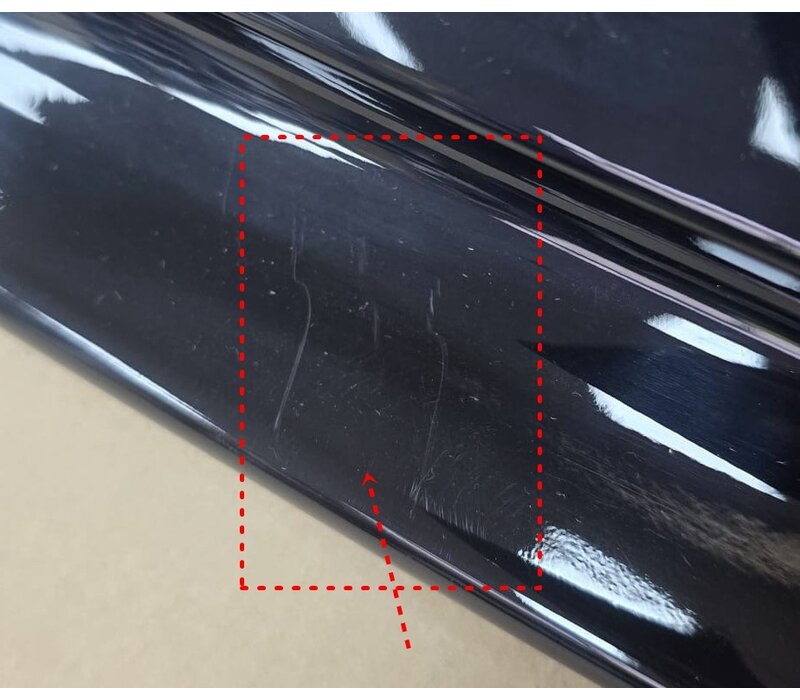 RS7 Look Diffuser  voor Audi A7 4G S line / S7 -  (B-WARE)