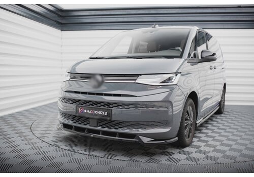 Maxton Design Front Splitter V.2 voor Volkswagen Multivan T7 / T7 Lang