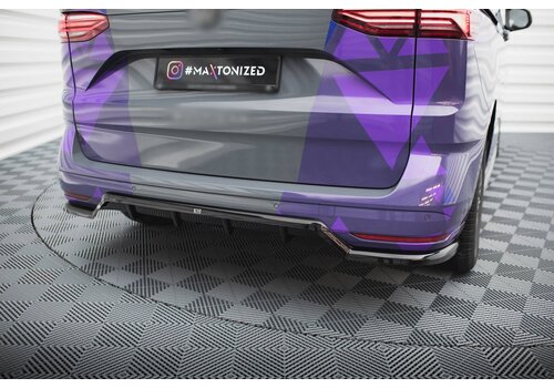 Maxton Design Central Rear Splitter (with vertical bars) für Volkswagen Multivan T7