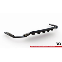 Central Rear Splitter (with vertical bars) für Audi SQ7 Mk2 (4M) Facelift - (B-WARE)