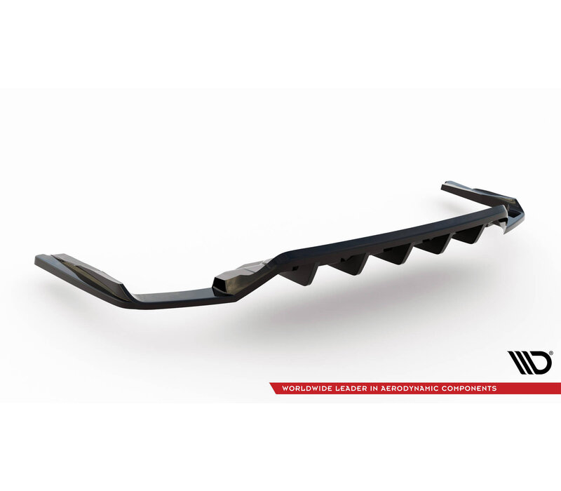 Rear Splitter (with vertical bars) voor Audi SQ7 Mk2 (4M) FL - (B-WARE)