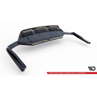 Central Rear Splitter (with vertical bars) für Audi SQ7 Mk2 (4M) Facelift - (B-WARE)