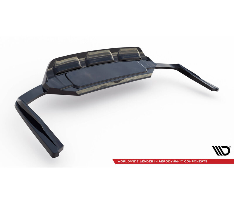 Rear Splitter (with vertical bars) voor Audi SQ7 Mk2 (4M) FL - (B-WARE)