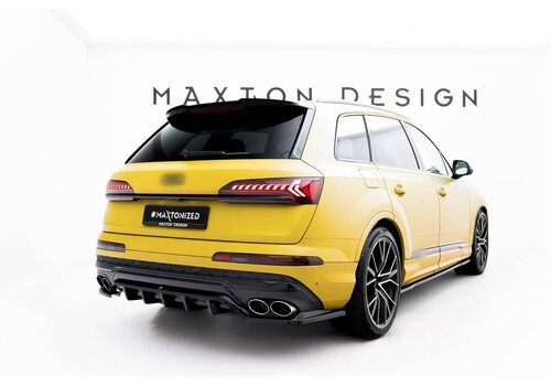 Maxton Design Central Rear Splitter (with vertical bars) für Audi SQ7 Mk2 (4M) Facelift - (B-WARE)