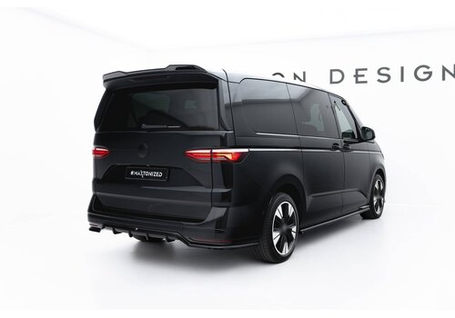 Maxton Design Central Rear Splitter (with vertical bars) voor Volkswagen Multivan T7 Lang