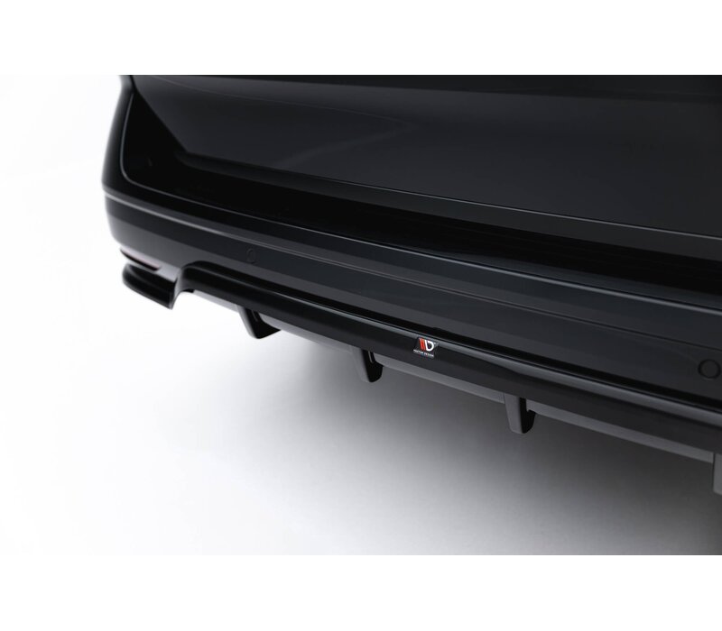 Rear Splitter (with vertical bars) for Volkswagen Multivan T7 Long