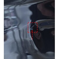 Front Splitter V.3 voor Volkswagen Golf 7.5R/R line Facelift - (B-WARE)