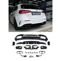 A45 AMG Look Diffuser voor Mercedes Benz A Klasse W177 -  (B-WARE)