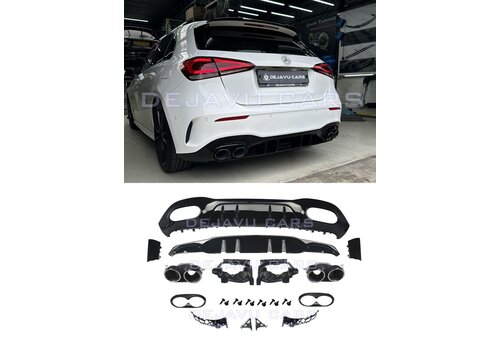 OEM Line ® A45 AMG Look Diffuser voor Mercedes Benz A-Klasse W177 Hatchback -  (B-WARE)