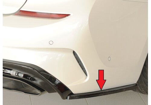 Rieger Tuning Rear Side Splitters voor BMW 3 Serie G20 / G21 met M Pakket (M340i / M340d)