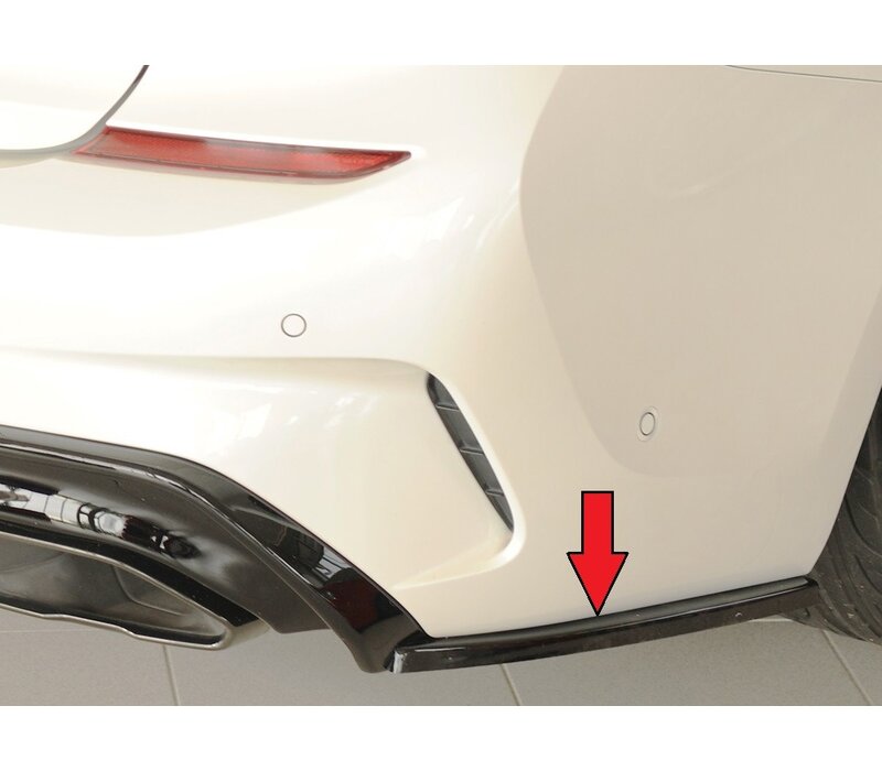 Rear Side Splitters voor BMW 3 Serie G20 / G21 met M Pakket (M340i / M340d)