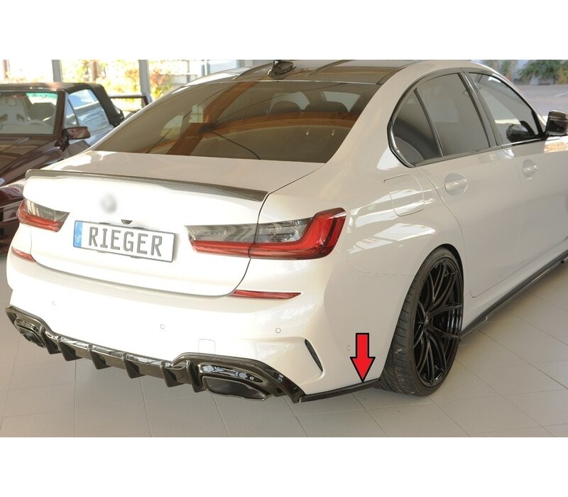 Rear Side Splitters für BMW 3 Serie G20 / G21 mit M Paket (M340i / M340d)