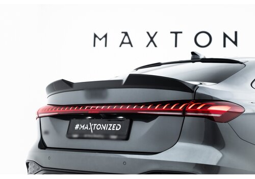 Maxton Design Tailgate Spoiler Extension 3D for Audi A5 B10 S-Line / S5 Sedan