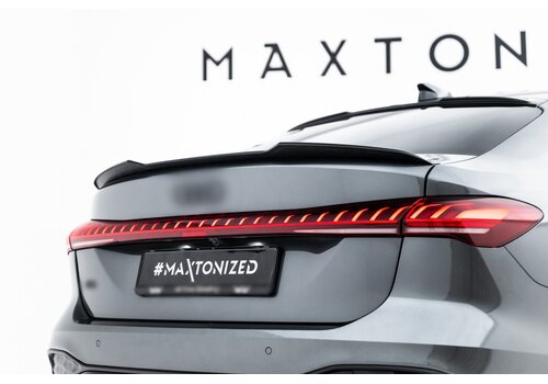 Maxton Design Tailgate spoiler Extension for Audi A5 B10 S-Line/S5 Sedan