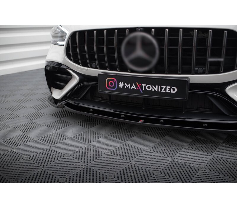 Front Splitter V.2 for Mercedes Benz X290 AMG GT 43 Coupe