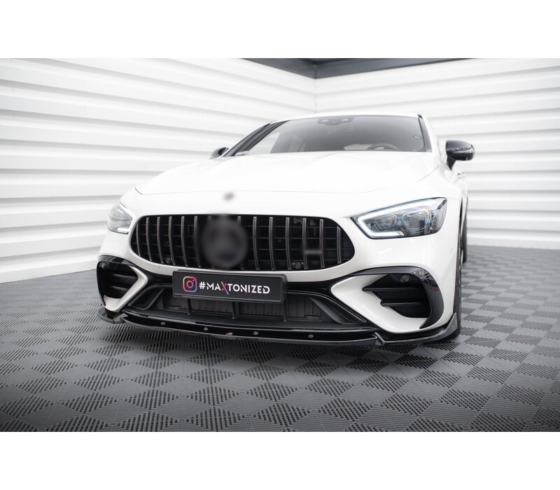 Front Splitter V.2 voor Mercedes Benz X290 AMG GT 43 Coupe