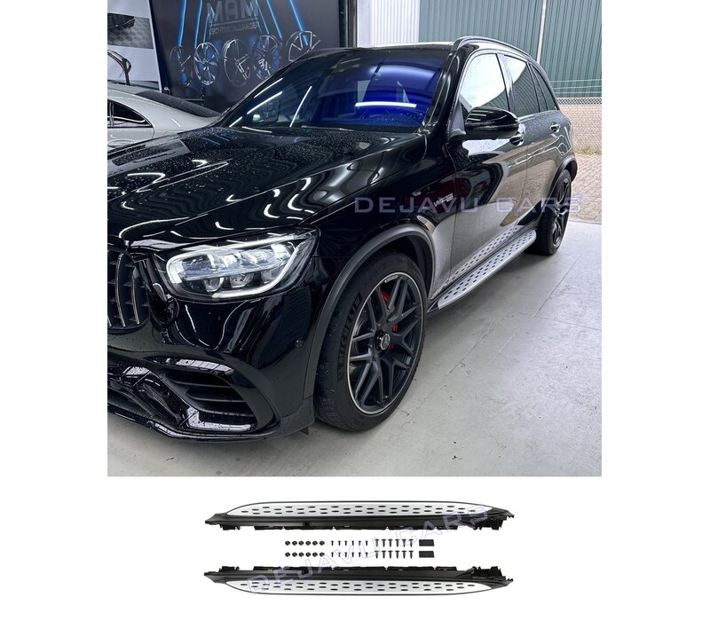 Running boards set for Mercedes Benz GLC Class X253 SUV & C253 Coupe -  (B-WARE)