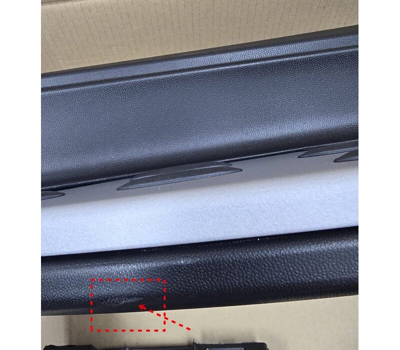 Running boards set for Mercedes Benz GLC Class X253 SUV & C253 Coupe -  (B-WARE)