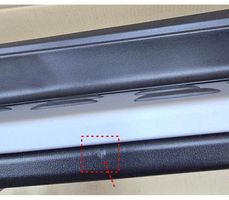 Running boards set for Mercedes Benz GLC Class X253 SUV & C253 Coupe -  (B-WARE)