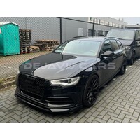 RS6 Look Kühlergrill Black Edition für Audi A6 C7 4G / S line / S6
