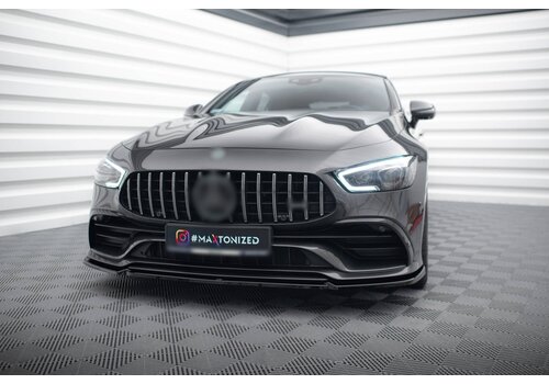 Maxton Design Front Splitter V.2 for Mercedes Benz X290 AMG GT 53 Coupe