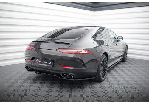 Maxton Design Central Rear Splitter voor Mercedes Benz X290 AMG GT 53 Coupe
