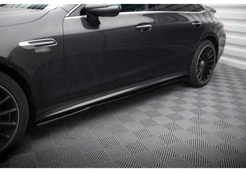 Maxton Design Side Skirts Diffuser for Mercedes Benz X290 AMG GT 53 Coupe