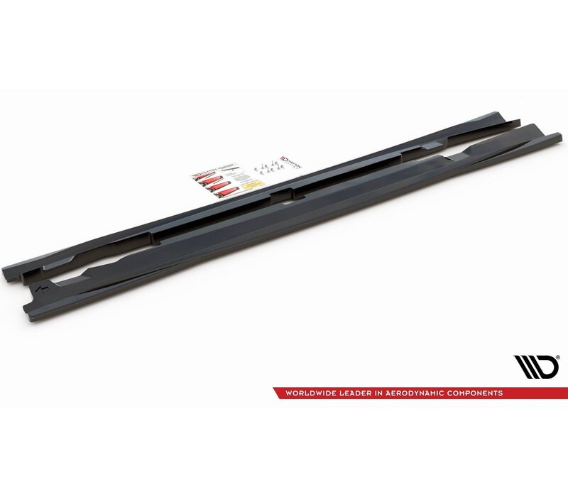 Side Skirts Diffuser for Mercedes Benz X290 AMG GT 53 Coupe