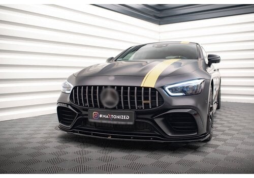 Maxton Design Front Splitter V.2 voor Mercedes Benz X290 AMG GT 63S Aero Coupe