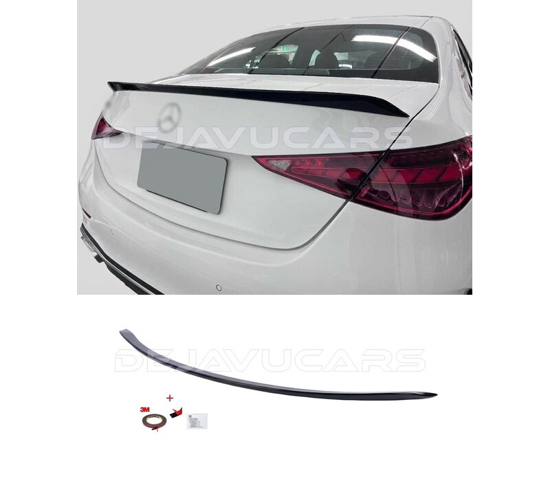 C63 AMG Look Tailgate spoiler lip for Mercedes Benz C Class W206