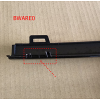 SQ5 Look Diffuser voor Audi Q5 FY Sportback S line -  (B-WARE)