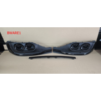 SQ5 Look Diffuser voor Audi Q5 FY Sportback S line -  (B-WARE)