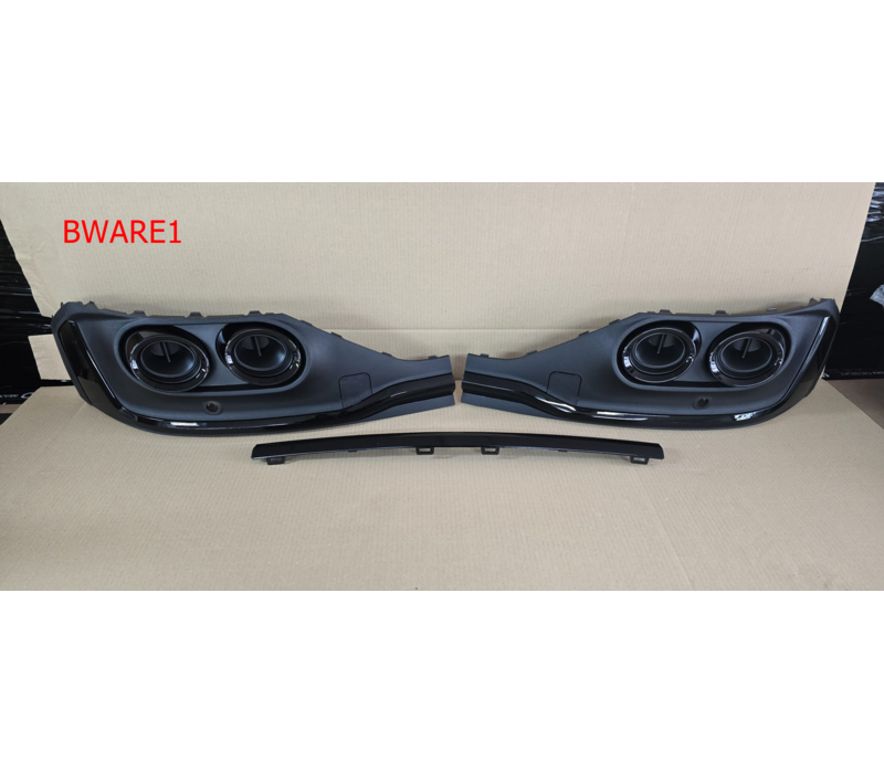 SQ5 Look Diffuser voor Audi Q5 FY Sportback S line -  (B-WARE)