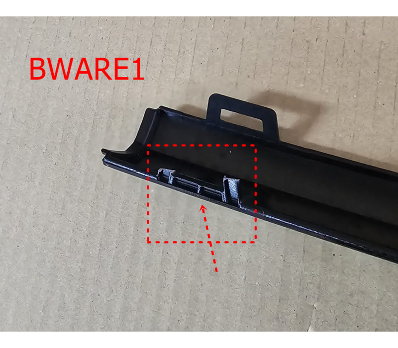 SQ5 Look Diffuser voor Audi Q5 FY Sportback S line -  (B-WARE)