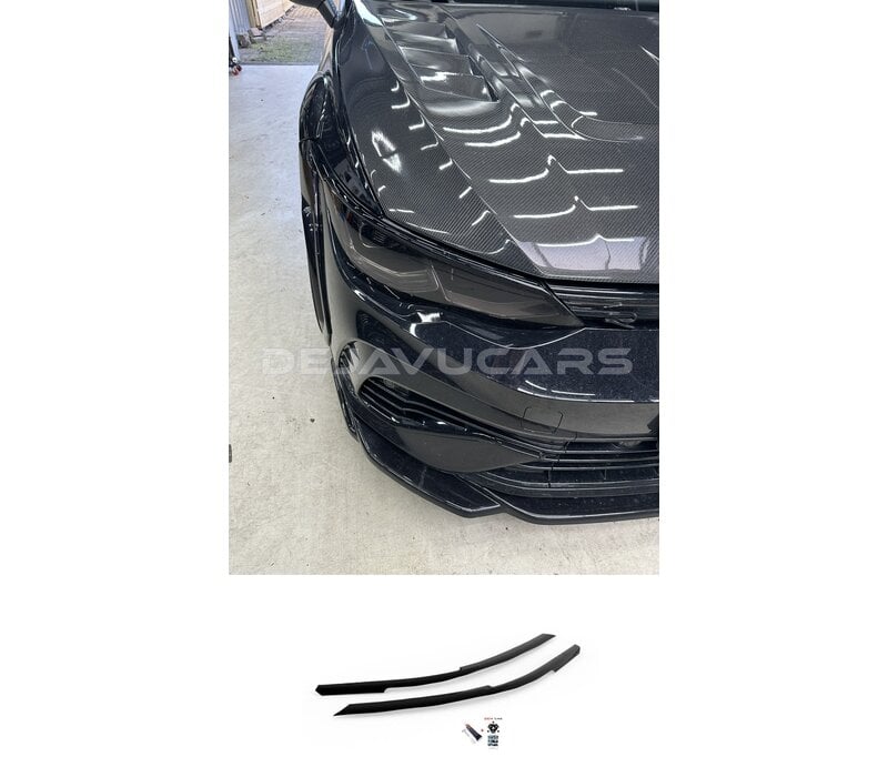 Koplamp Spoiler voor Volkswagen Golf 8 R GTI GTE GTD R line