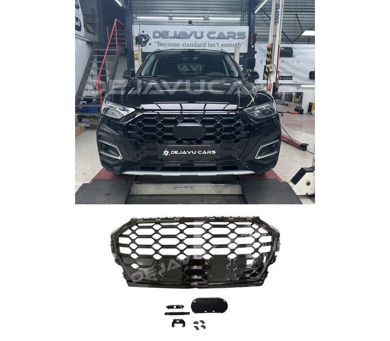 RS Q5 Look Front Grill voor Audi Q5 FY Facelift