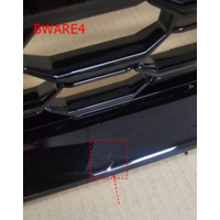 RS5 Look Front Grill Black Edition voor Audi A5 B9 - (B-WARE)