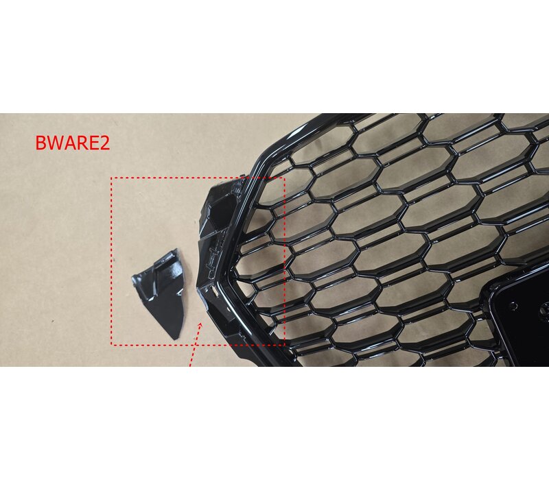 RS5 Look Kühlergrill Black Edition für Audi A5 B9 - (B-WARE)