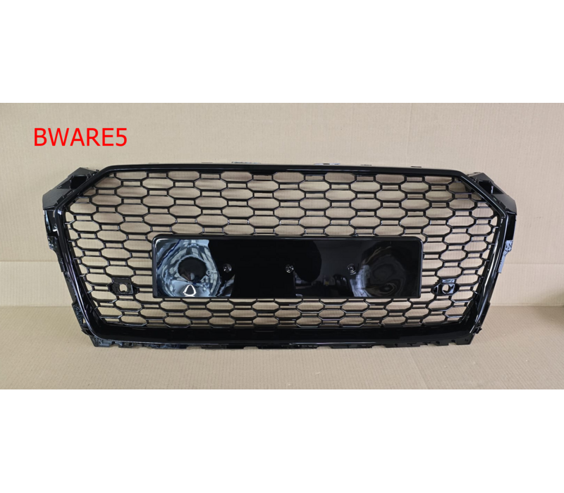 RS5 Look Kühlergrill Black Edition für Audi A5 B9 - (B-WARE)