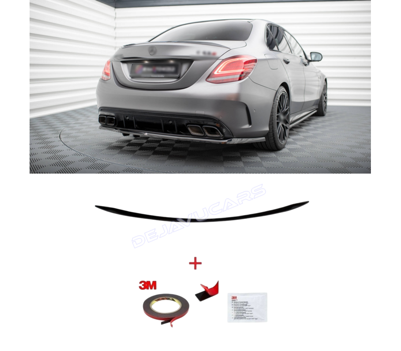 C63 S AMG Look Heckspoiler für Mercedes Benz C Klasse W205 Limousine