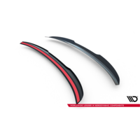 Tailgate spoiler lip for Audi A5 B9 F5 S line Sportback