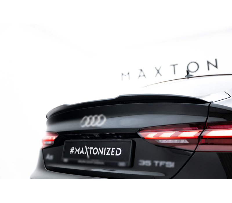 Tailgate spoiler lip for Audi A5 B9 F5 S line Sportback