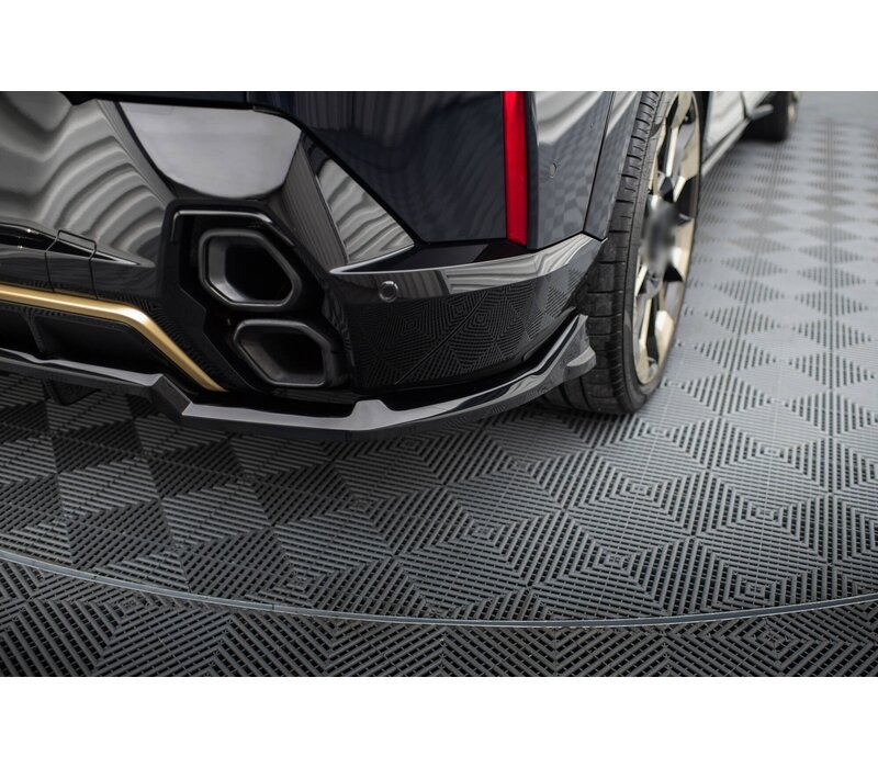 Central Rear Splitter (with vertical bars) voor BMW XM G09