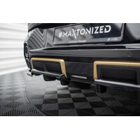 Central Rear Splitter (with vertical bars) voor BMW XM G09
