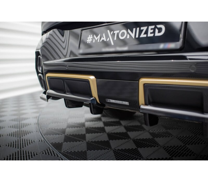 Central Rear Splitter (with vertical bars) voor BMW XM G09